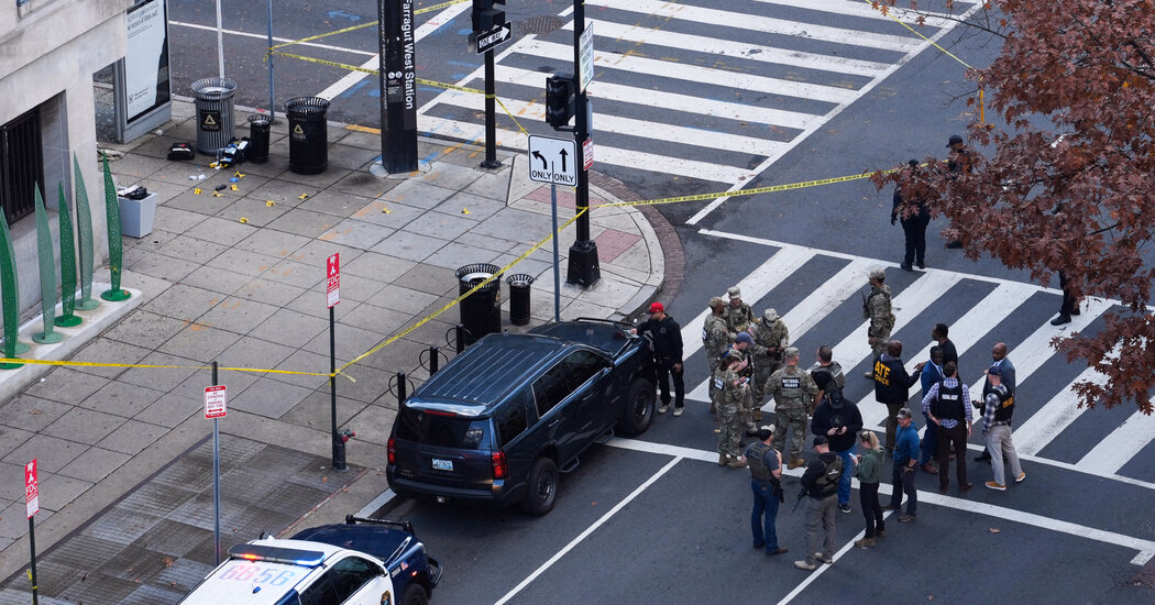 Afghan national identified as suspect in shooting of two National Guard members near White House