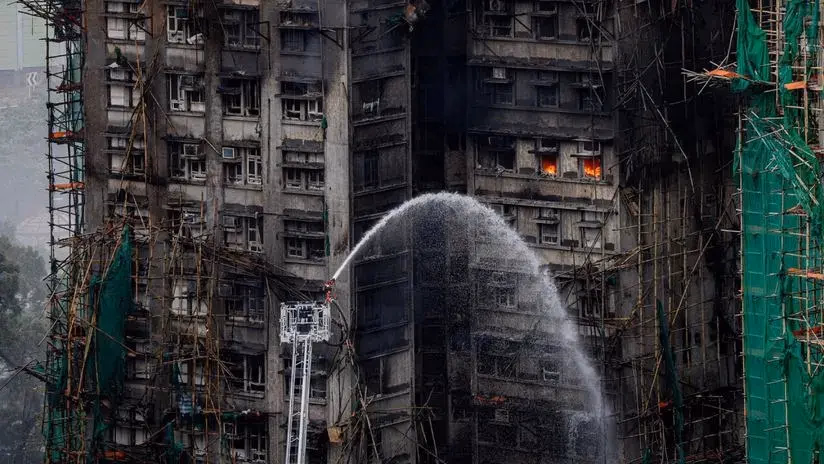 Hong Kong residential complex fire leaves 55 dead and 279 missing