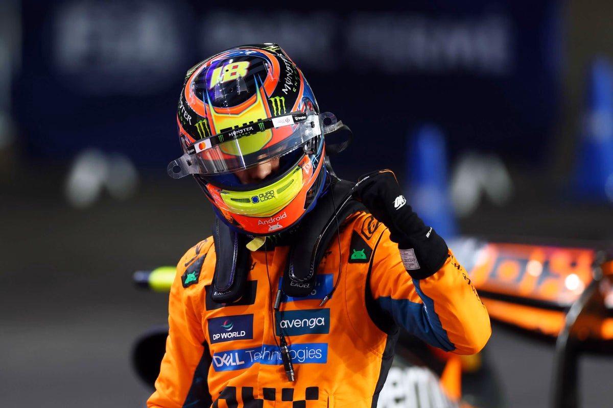 Oscar Piastri beats Lando Norris for pole position at Qatar Grand Prix qualifying