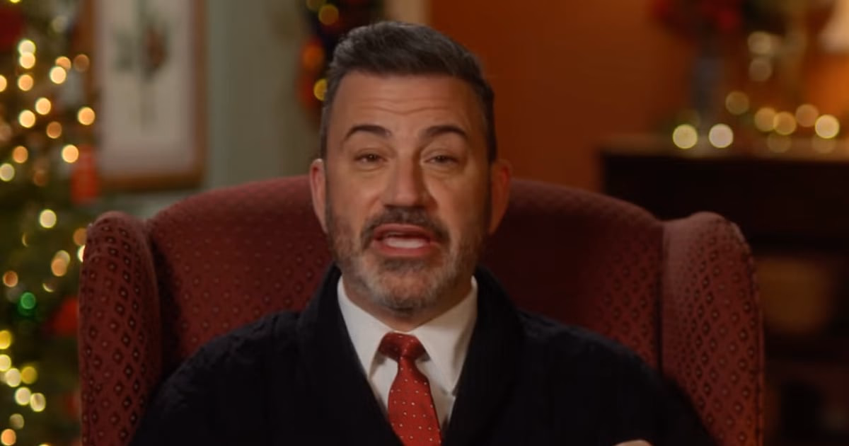 Jimmy Kimmel warns of rising tyranny in U.S. during alternative Christmas message to British viewers