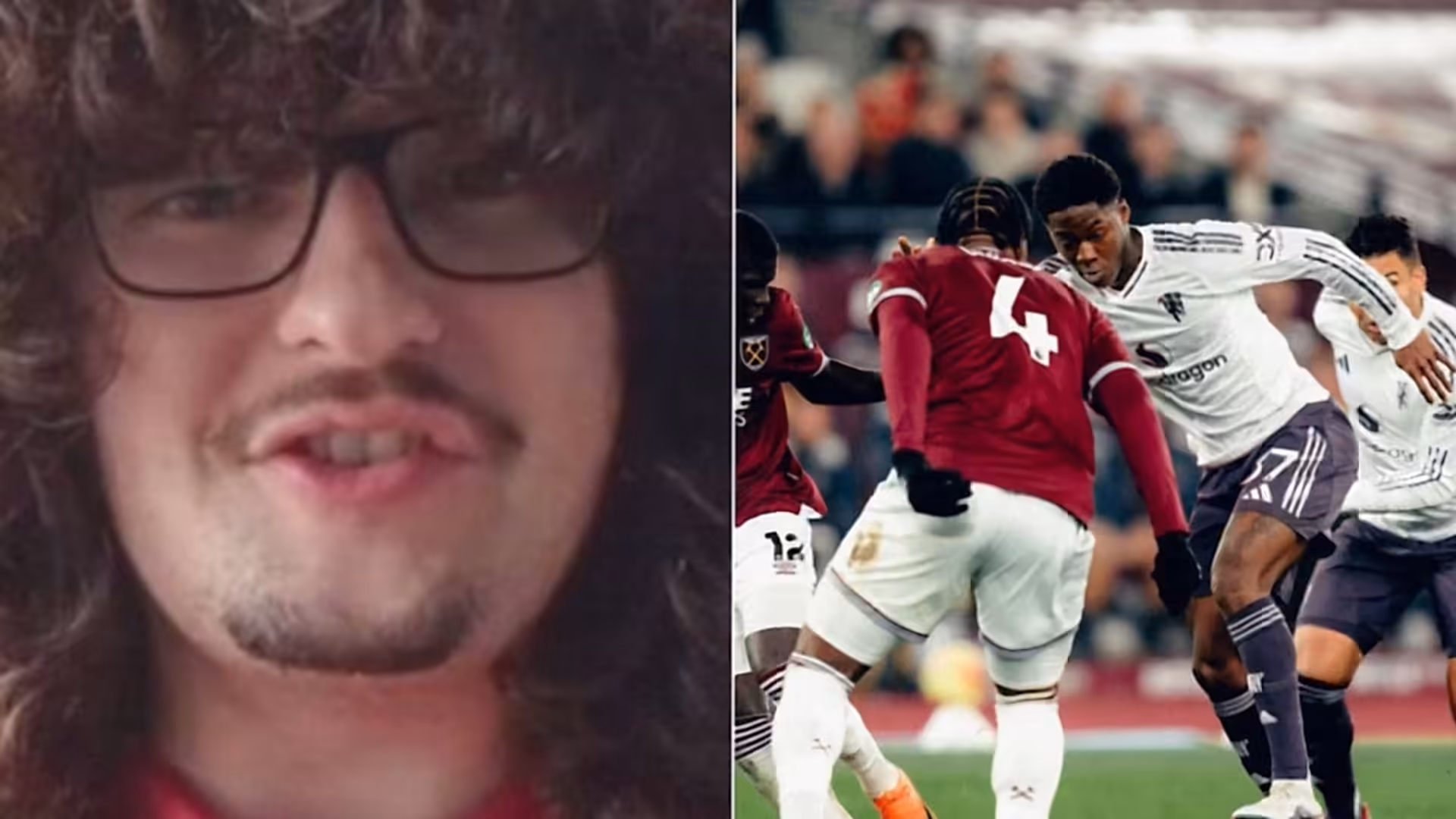 Manchester United draws with West Ham, extending fan's hair-cutting pledge