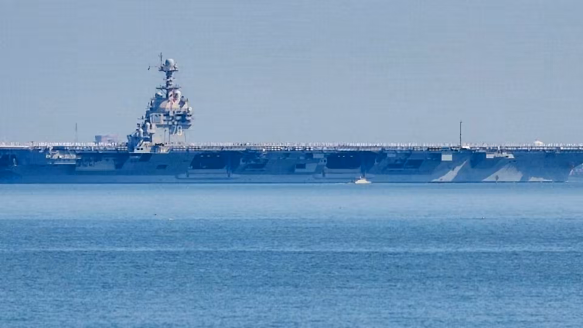 U.S. orders USS Gerald R. Ford, world's largest carrier, to Middle East amid Iran tensions