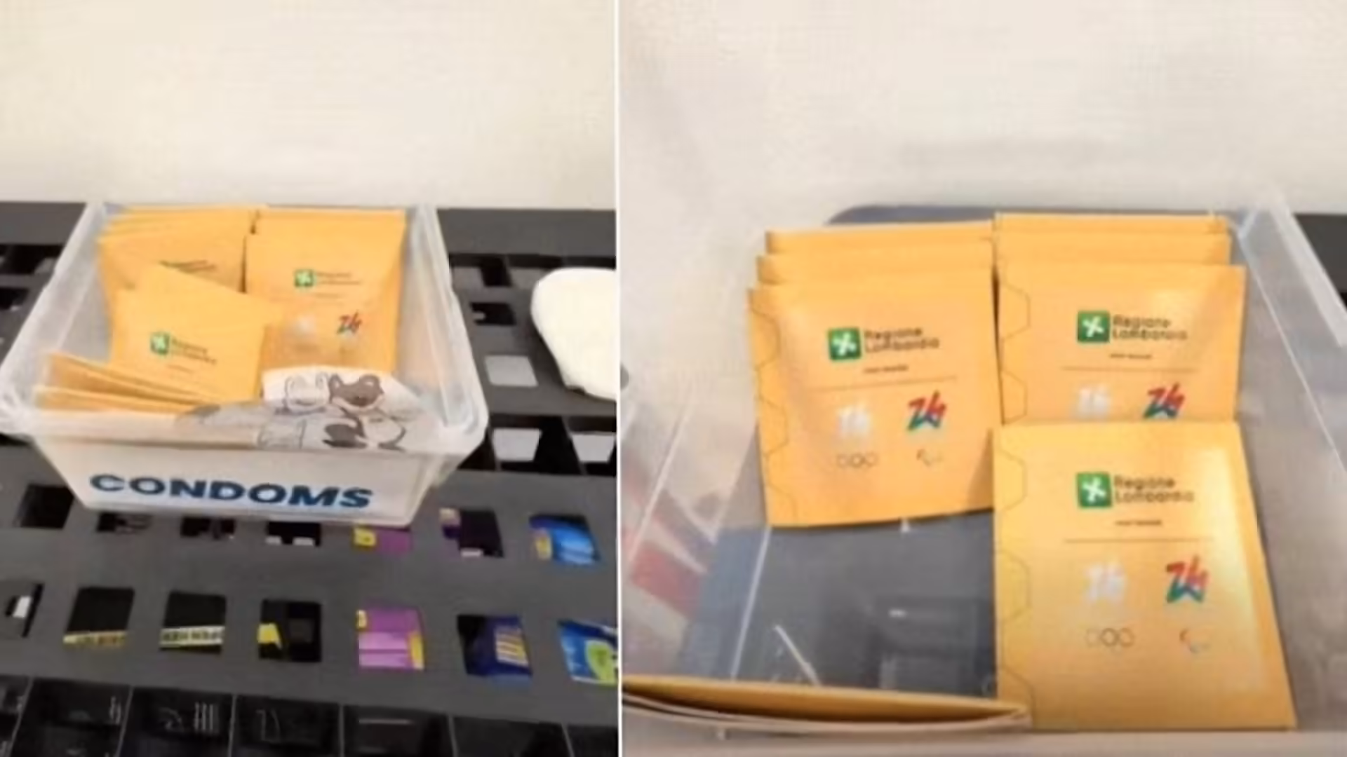 Winter Olympics condom supply depleted in three days at Cortina village