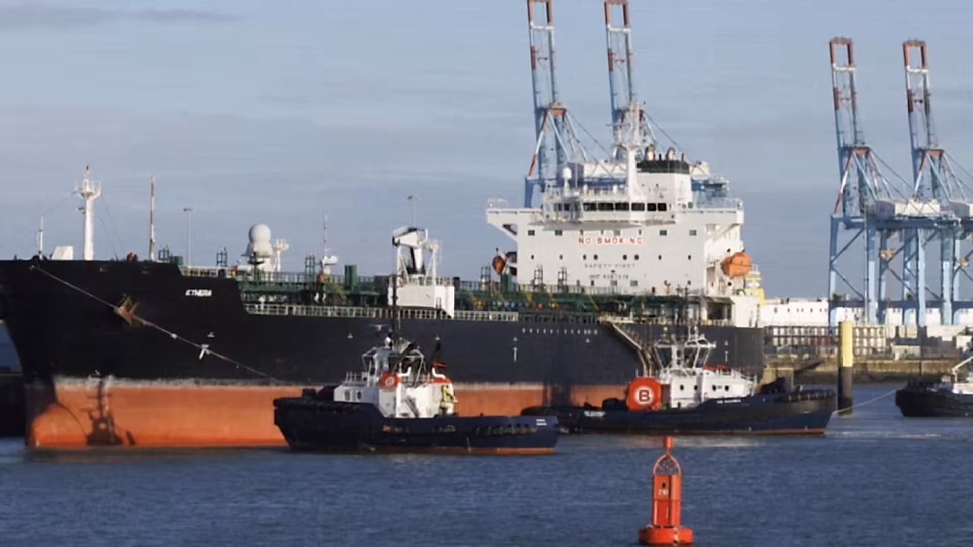 Belgium seizes Russian shadow fleet tanker in North Sea with French assistance