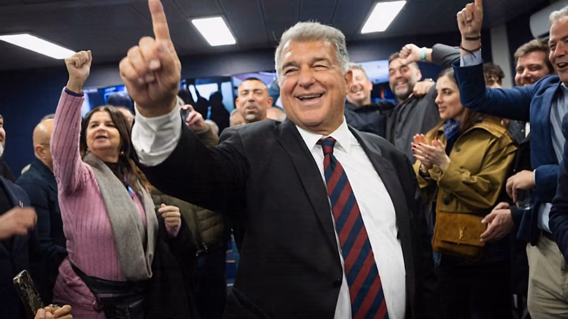 Laporta reelected Barcelona president with 68.18% of vote