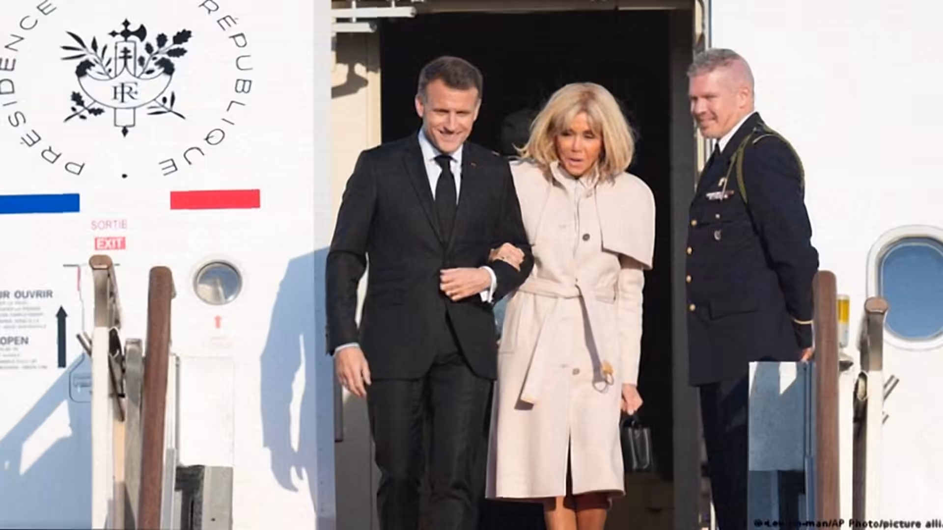 Macron criticises Trump over mocking comments about his marriage