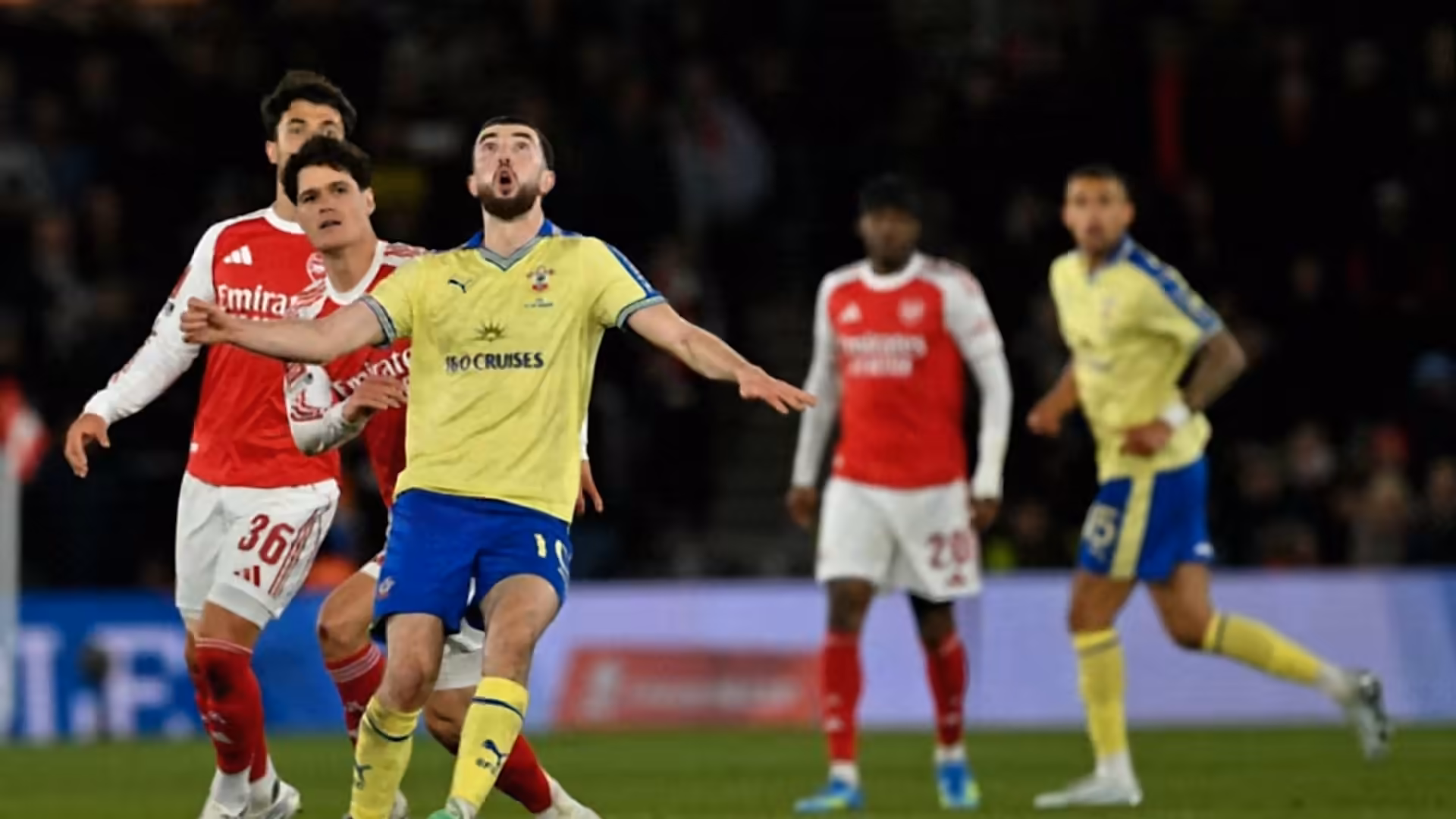 Arsenal eliminated from FA Cup by second-division Southampton
