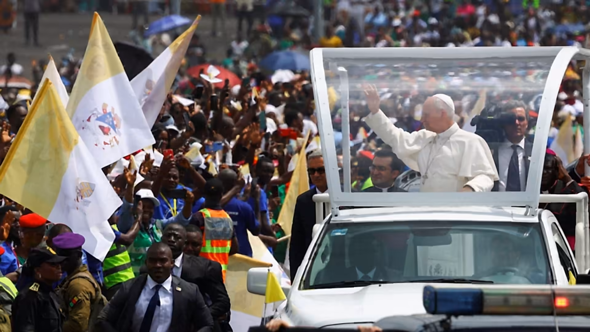 Pope Leo concludes Africa tour with prison visit after Trump clash