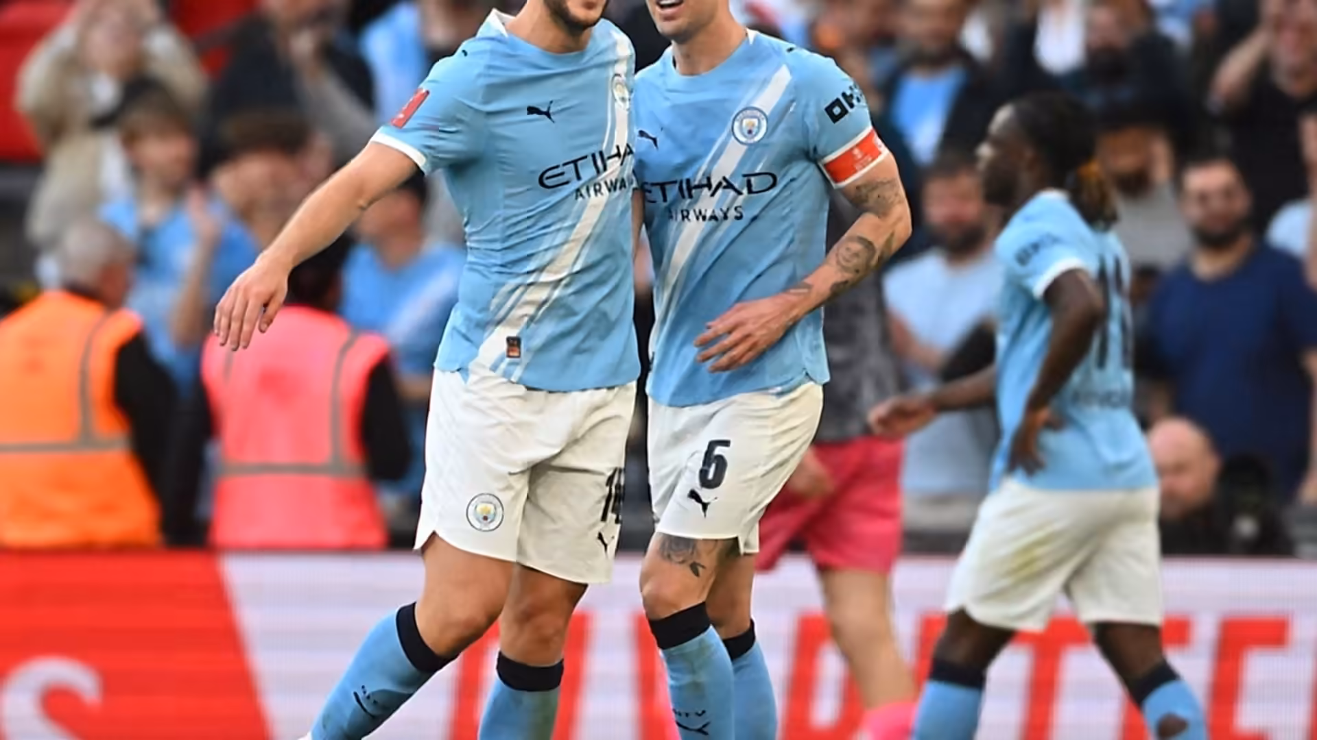 Manchester City beats Southampton 2-1 to reach FA Cup final