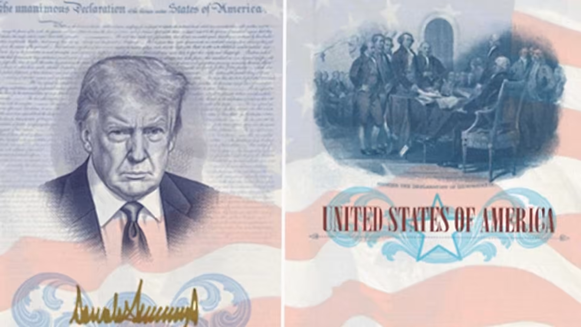 US to issue limited-edition passports featuring Trump's image