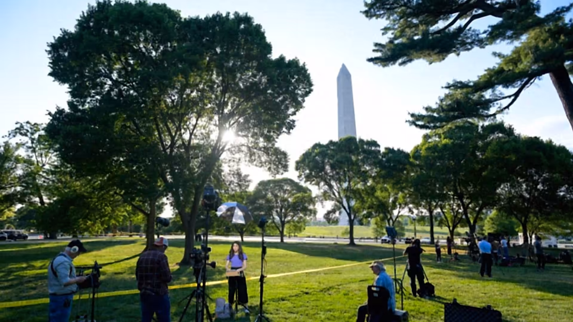Man shot by law enforcement near Washington Monument