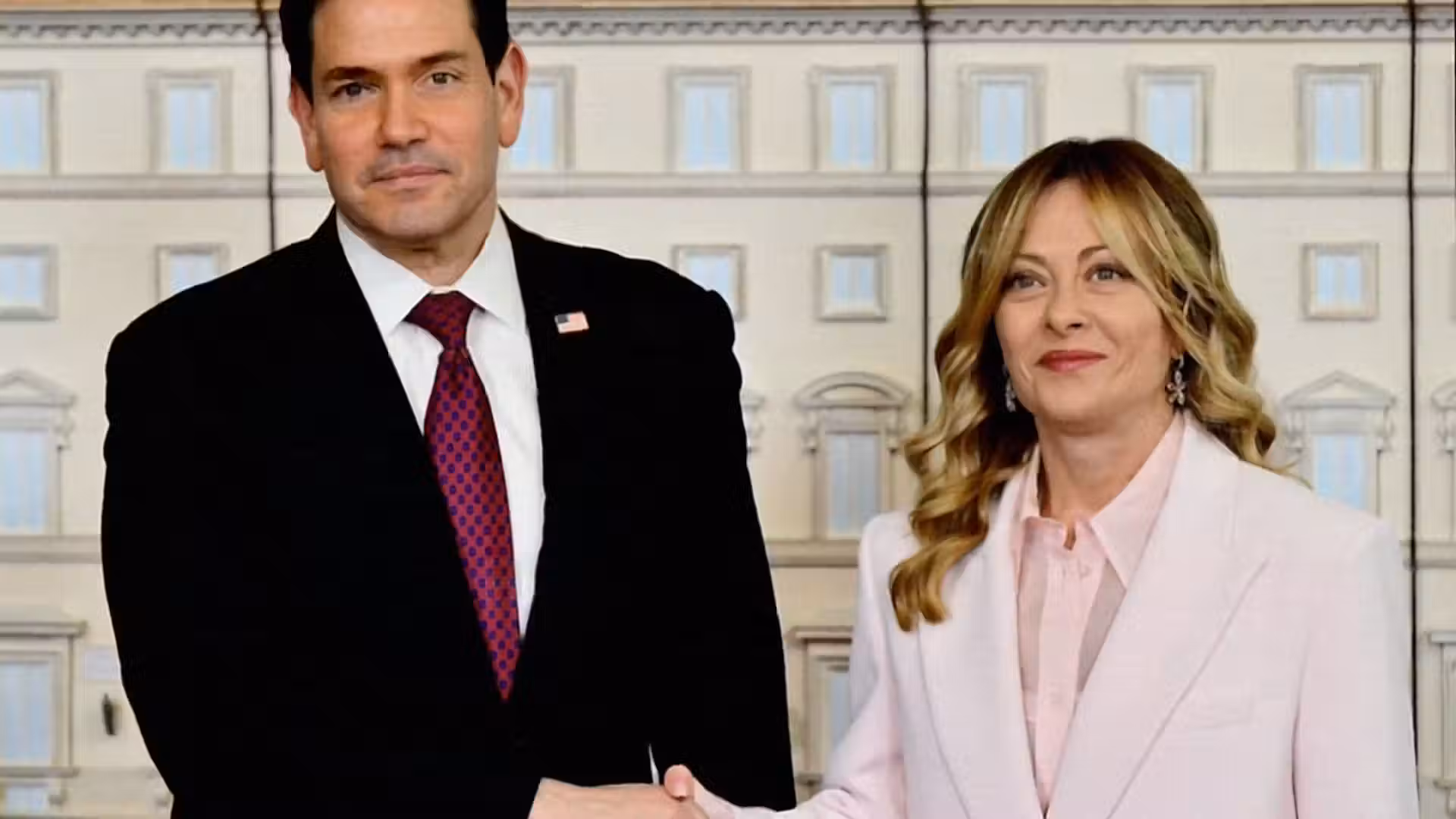 Meloni meets U.S. Secretary of State Rubio at Palazzo Chigi
