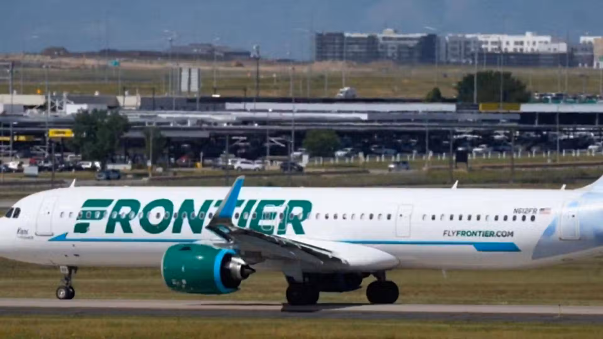 Frontier Airlines plane strikes person on Denver runway, catches fire
