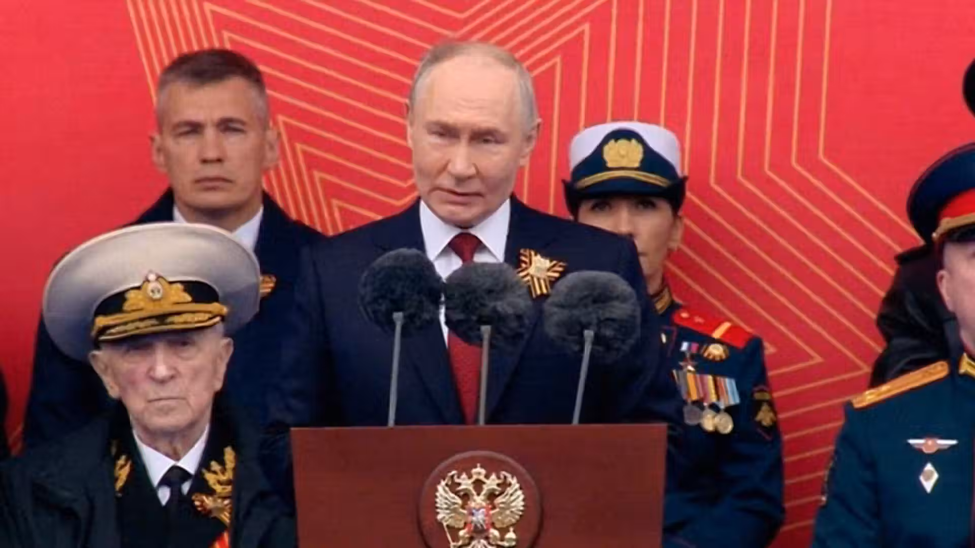Putin presides over scaled-back Victory Day parade on Red Square
