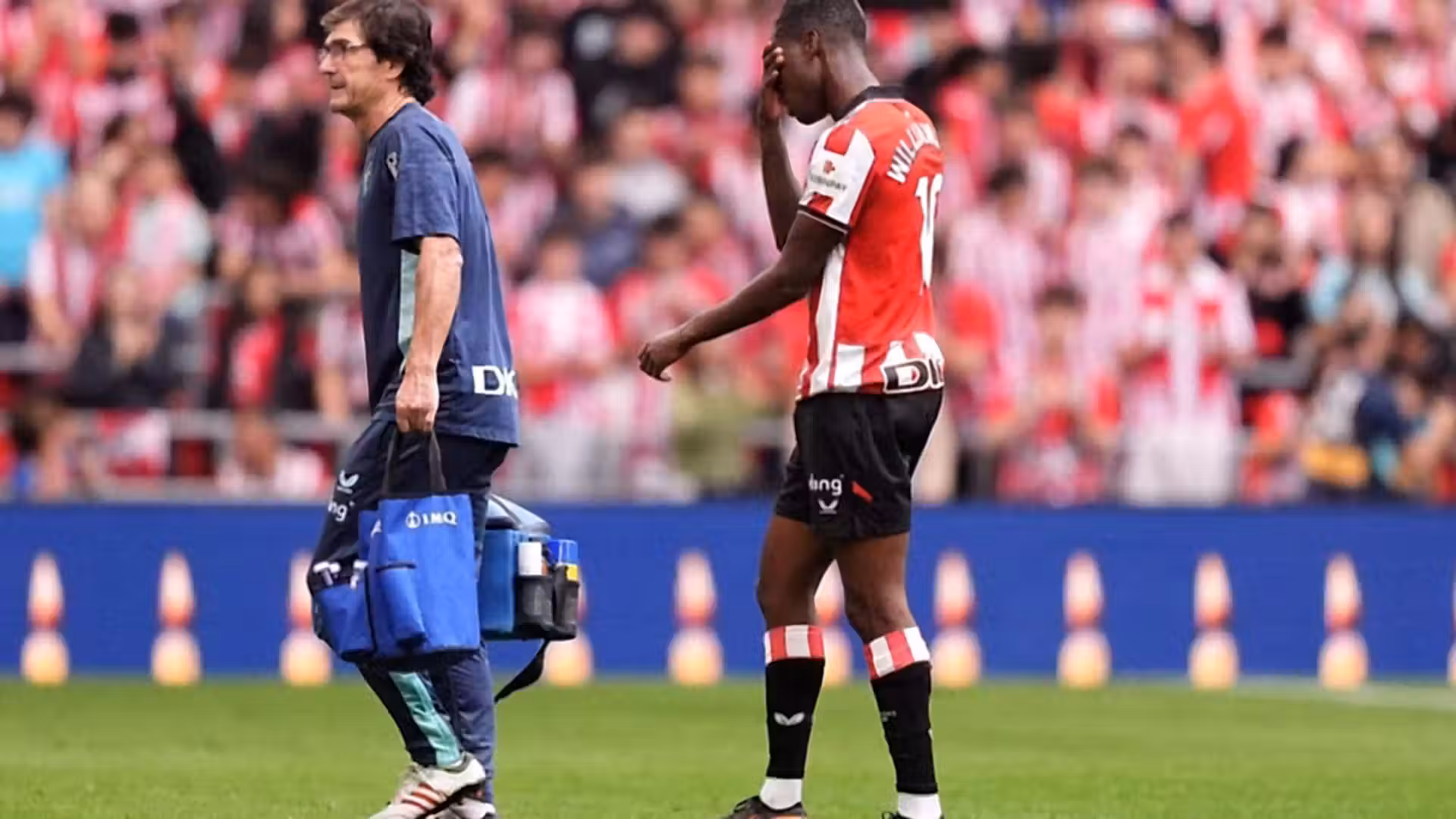 Spain's Nico Williams sidelined with hamstring injury before World Cup