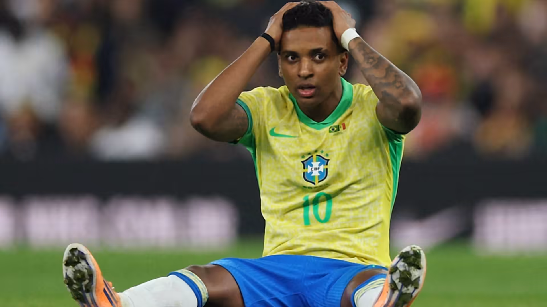 Real Madrid's Rodrygo joins Globo coverage after World Cup injury