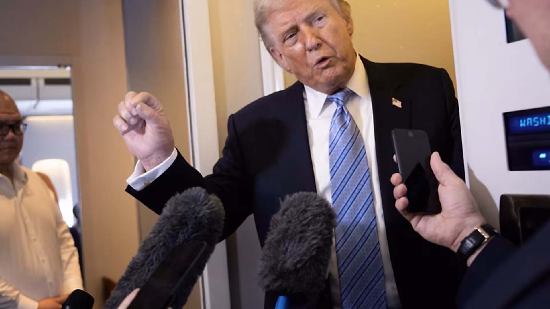 Trump departs China after three-day visit touting trade deals