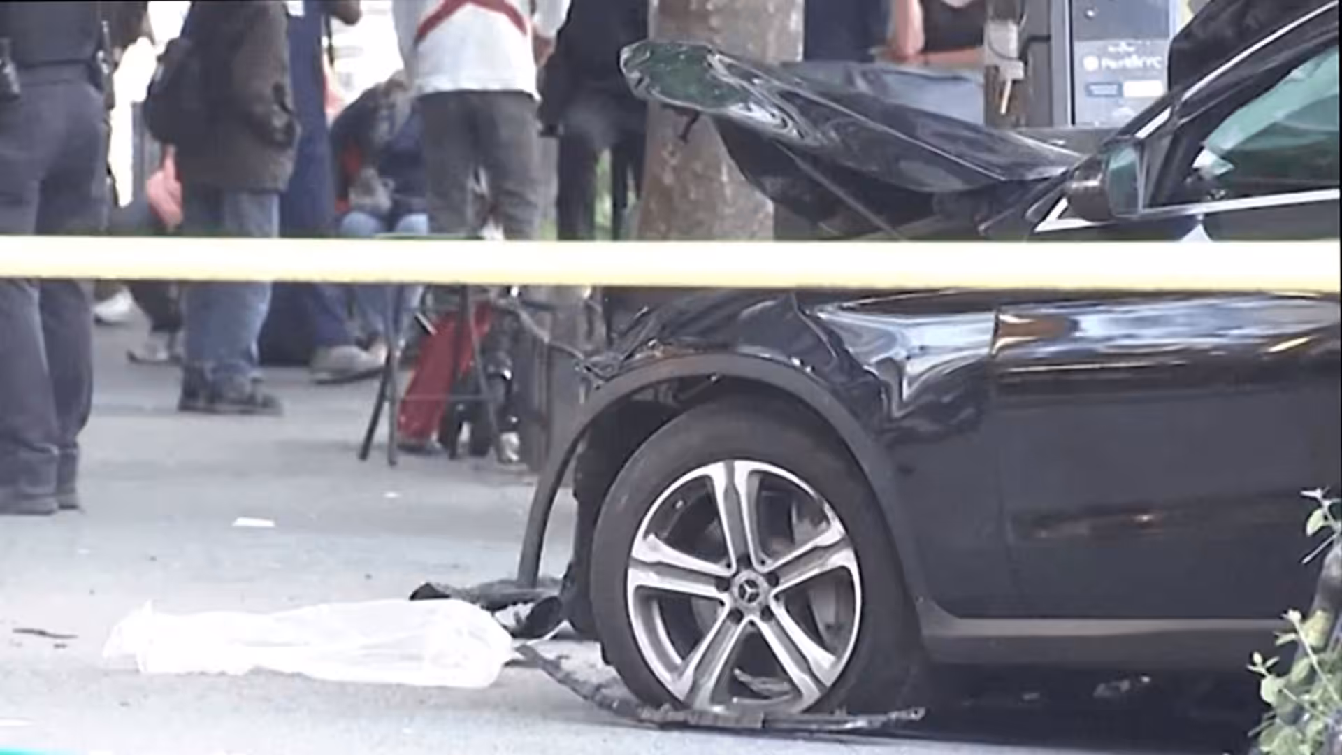 Two killed, three hurt in suspected drunk-driving crash in Manhattan