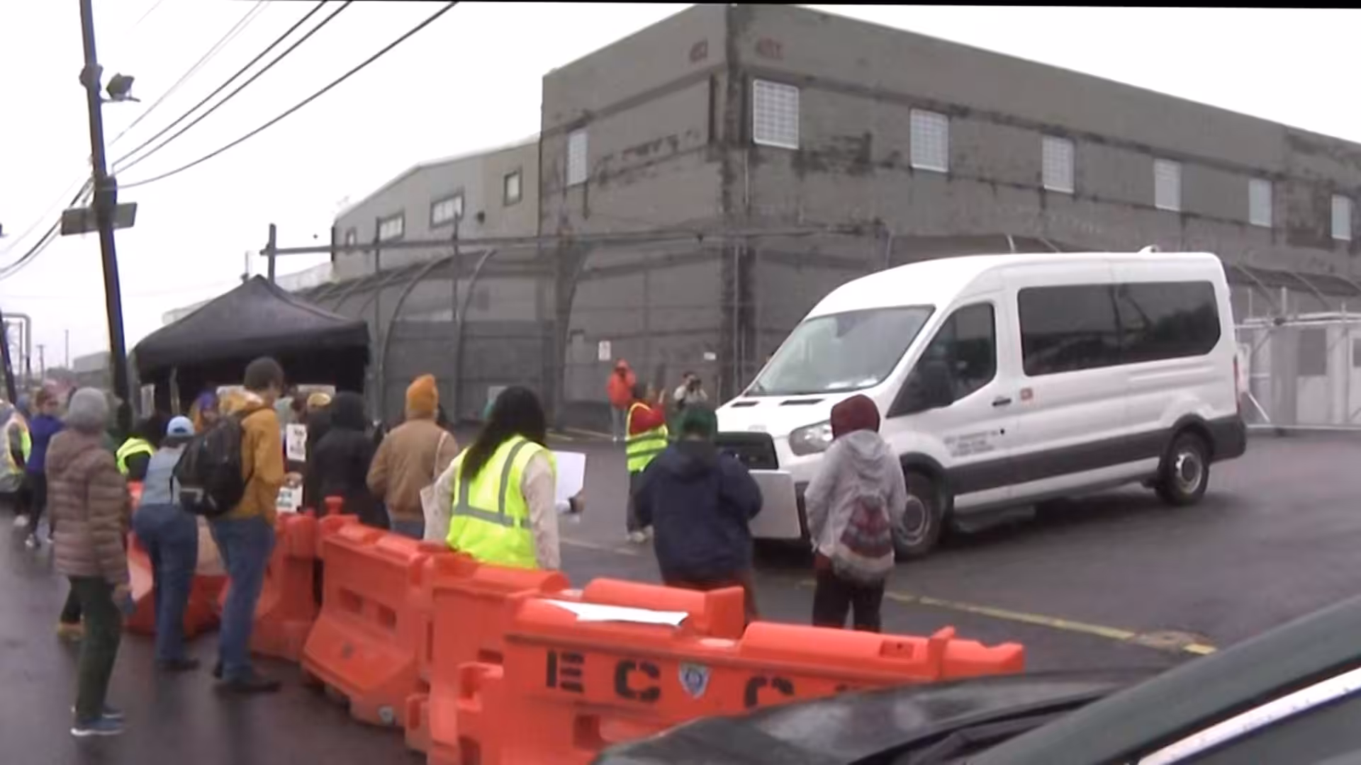 Protests at Newark ICE facility enter fourth day amid conditions complaints