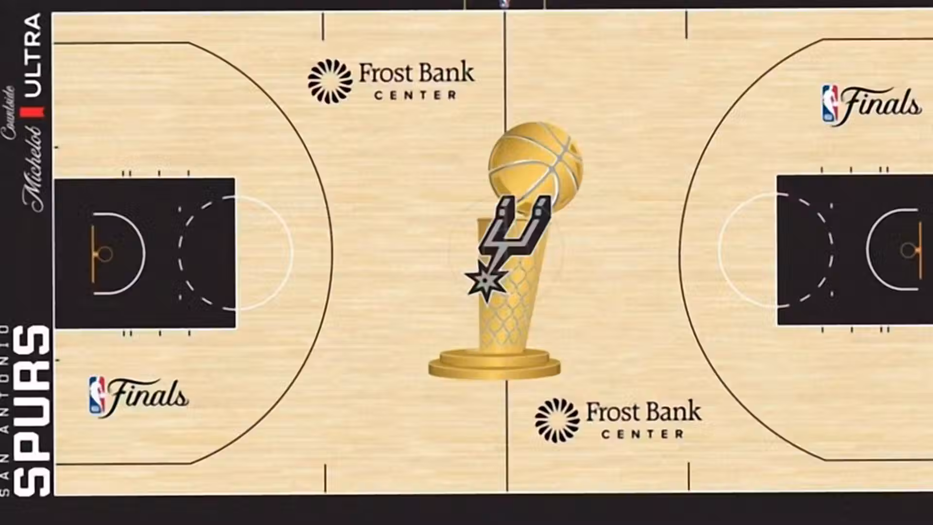 NBA returns Larry O'Brien Trophy logo to Finals courts
