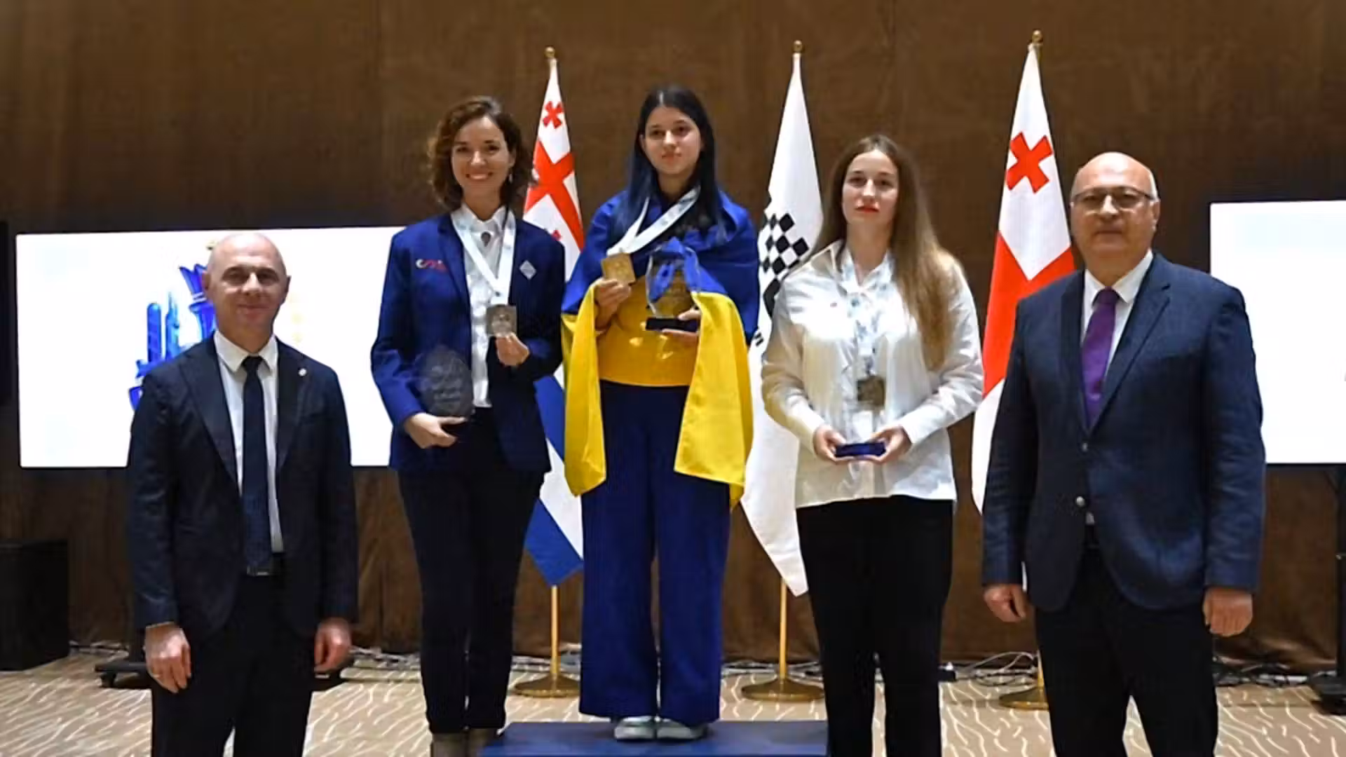 15-year-old Hnatyshyn wins European Women's Chess Championship
