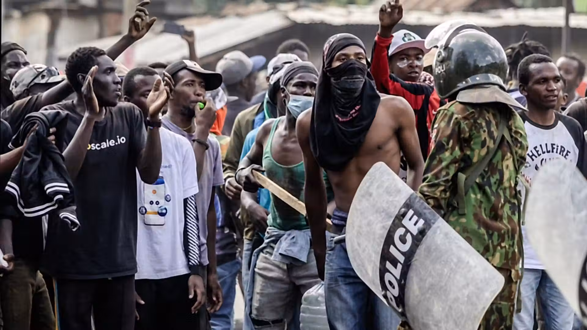 Kenyan protester shot dead during rally against US Ebola quarantine centre