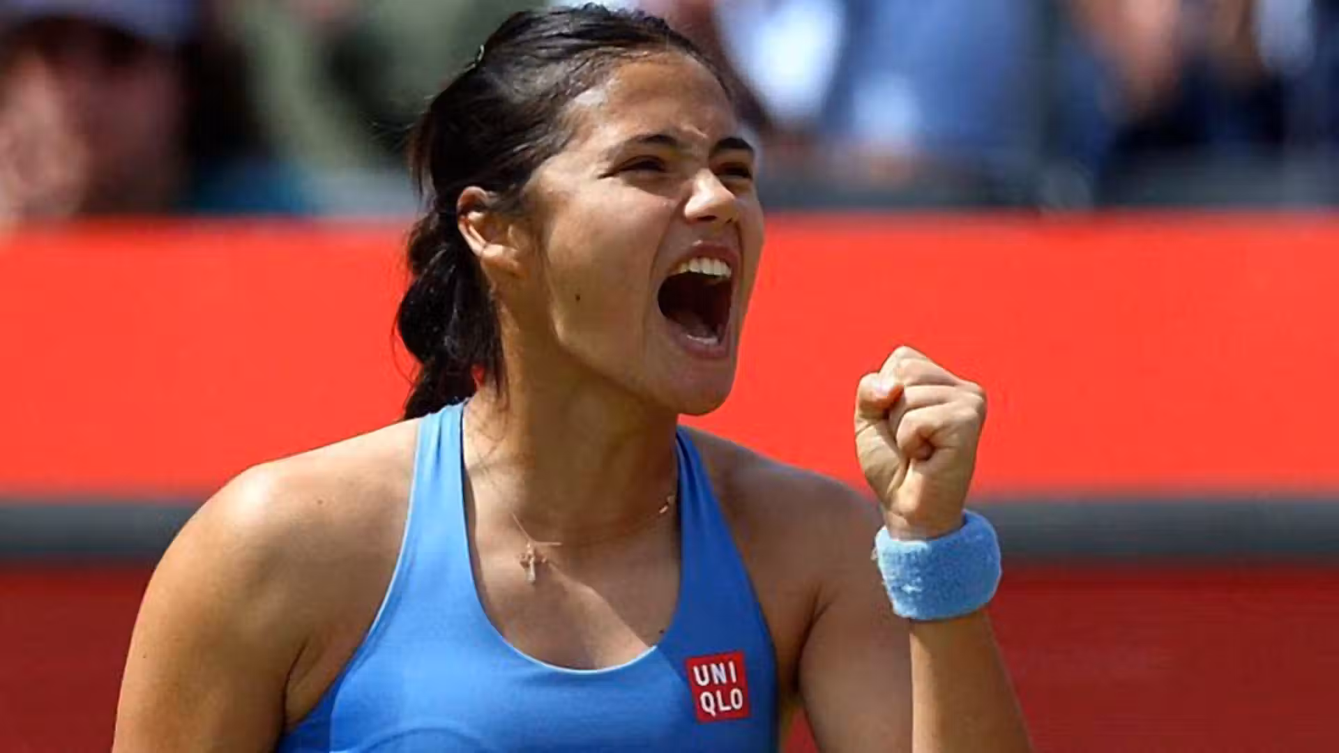 Raducanu reaches first grass-court final at Queen's with two wins in a day