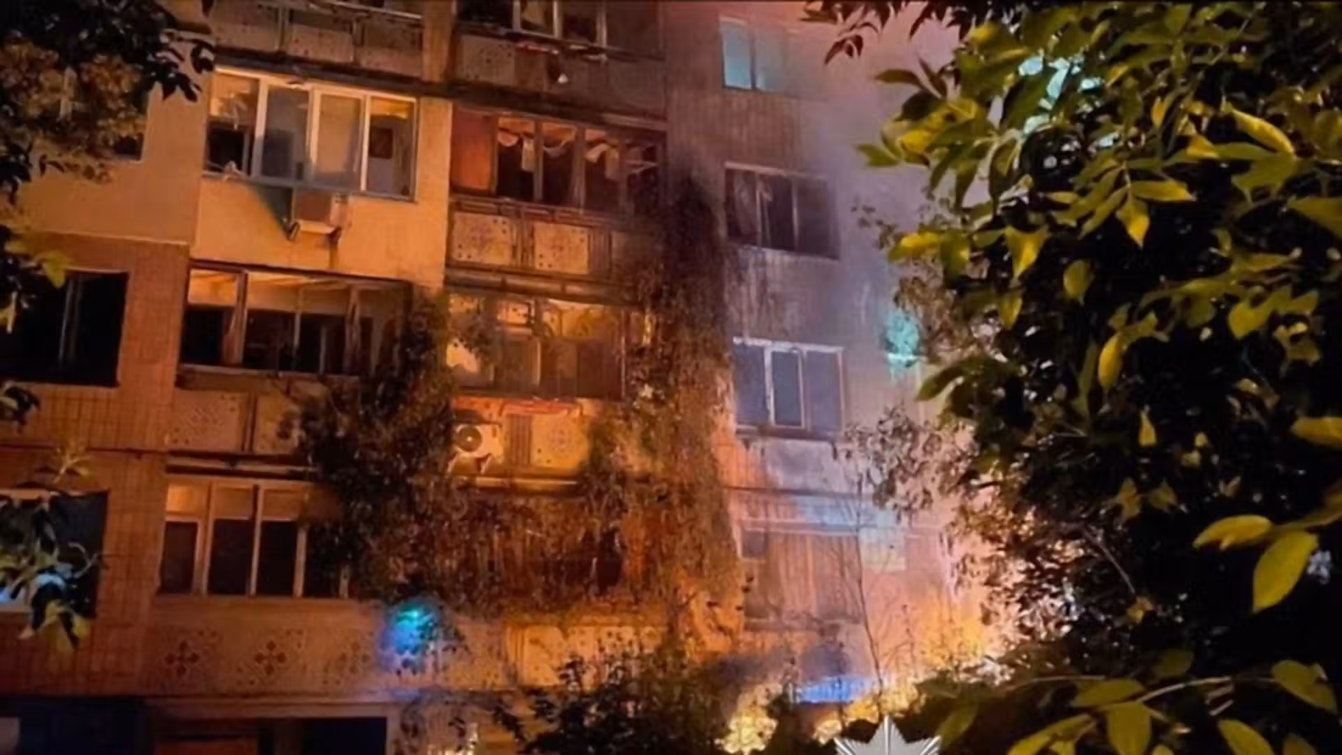 Russian attack kills 5 rescuers in Kharkiv, fires spread across Kyiv