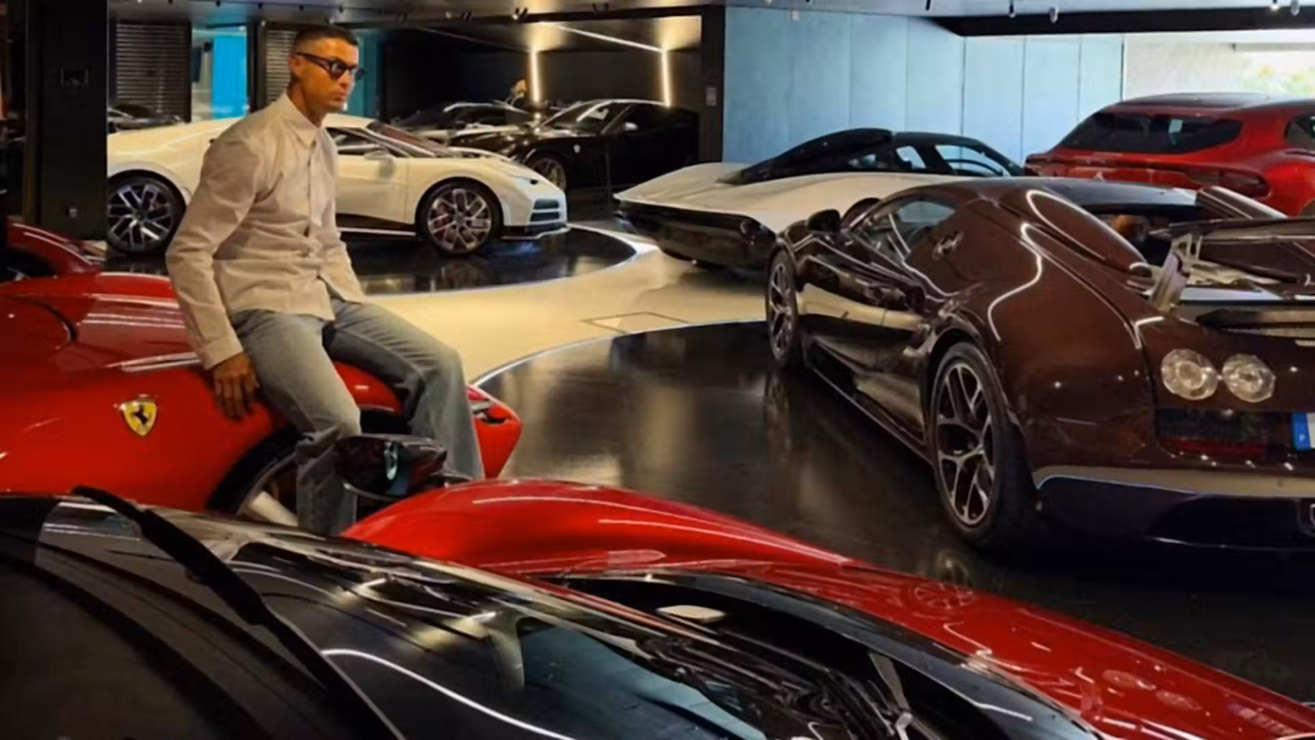 Cristiano Ronaldo showcases luxury car collection worth over $40 million