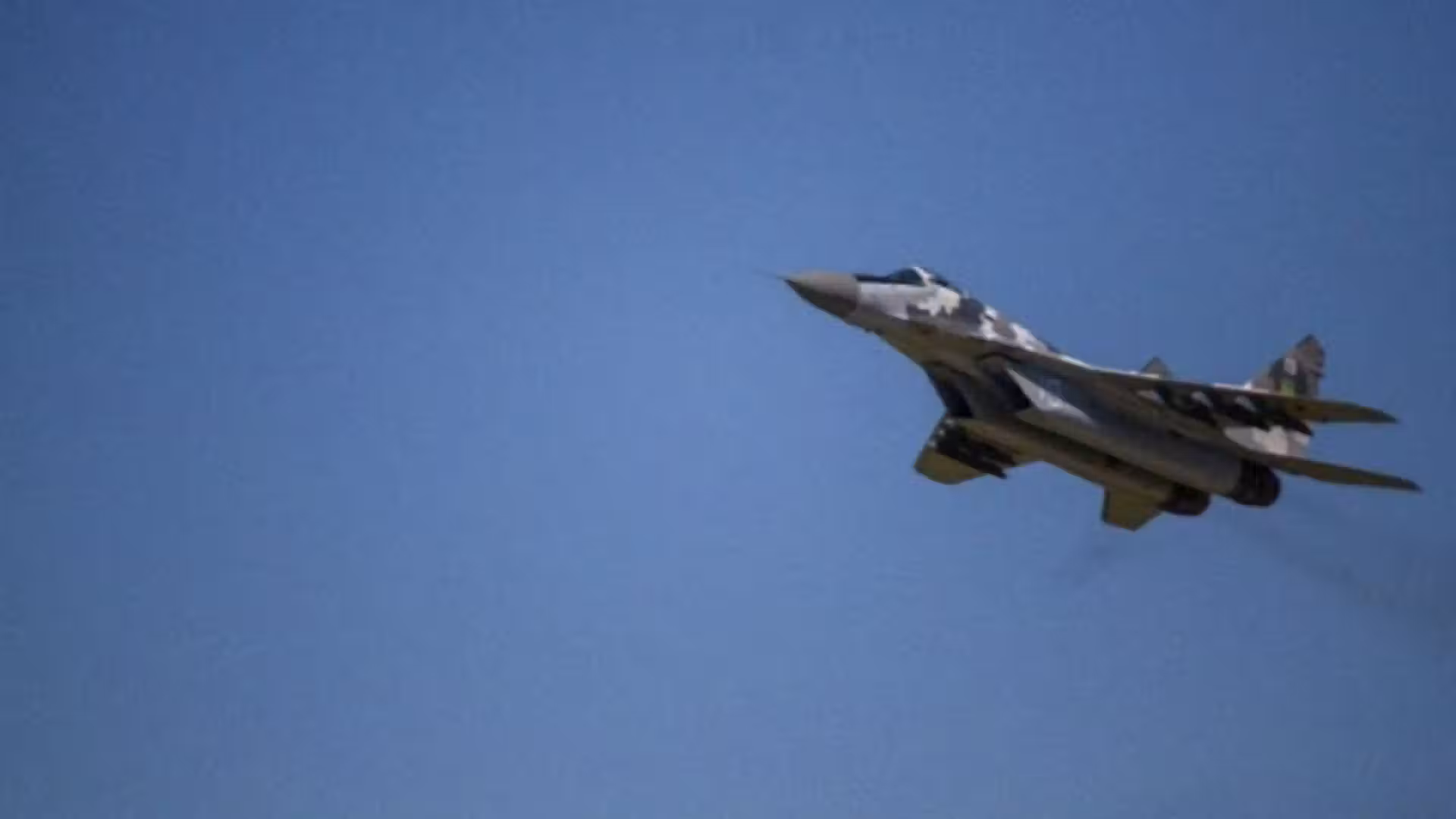 Ukrainian MiG-29 crashes in Odesa during combat mission