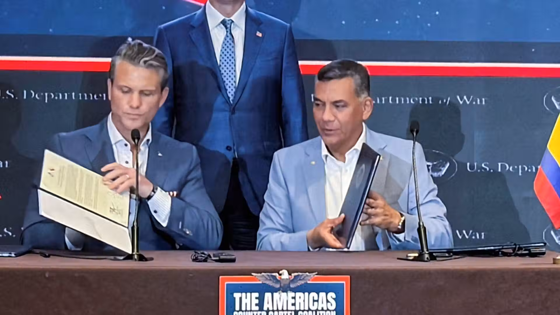 Colombia authorizes joint military operations with U.S. against drug trafficking