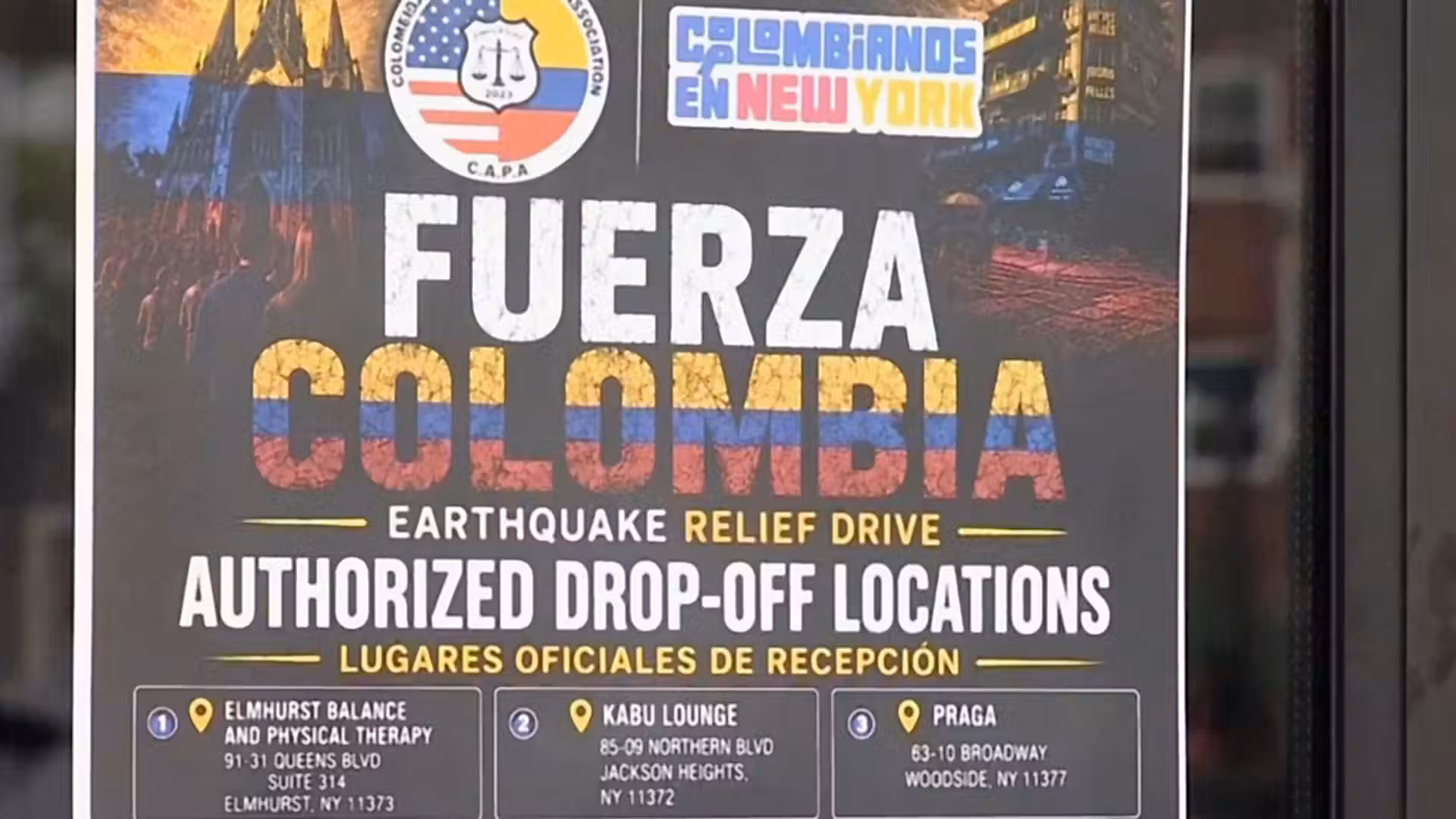 Queens Colombian community mobilizes aid after deadly earthquake