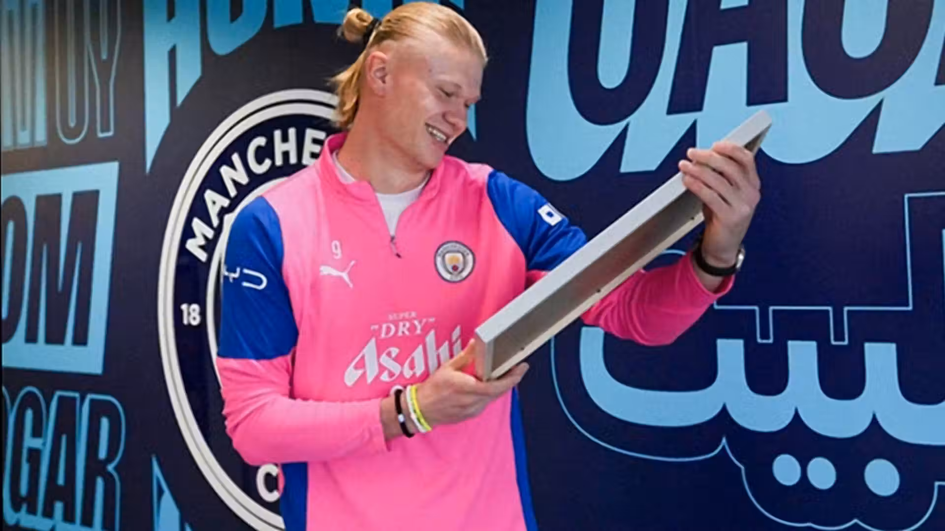 Haaland receives four Guinness World Records certificates