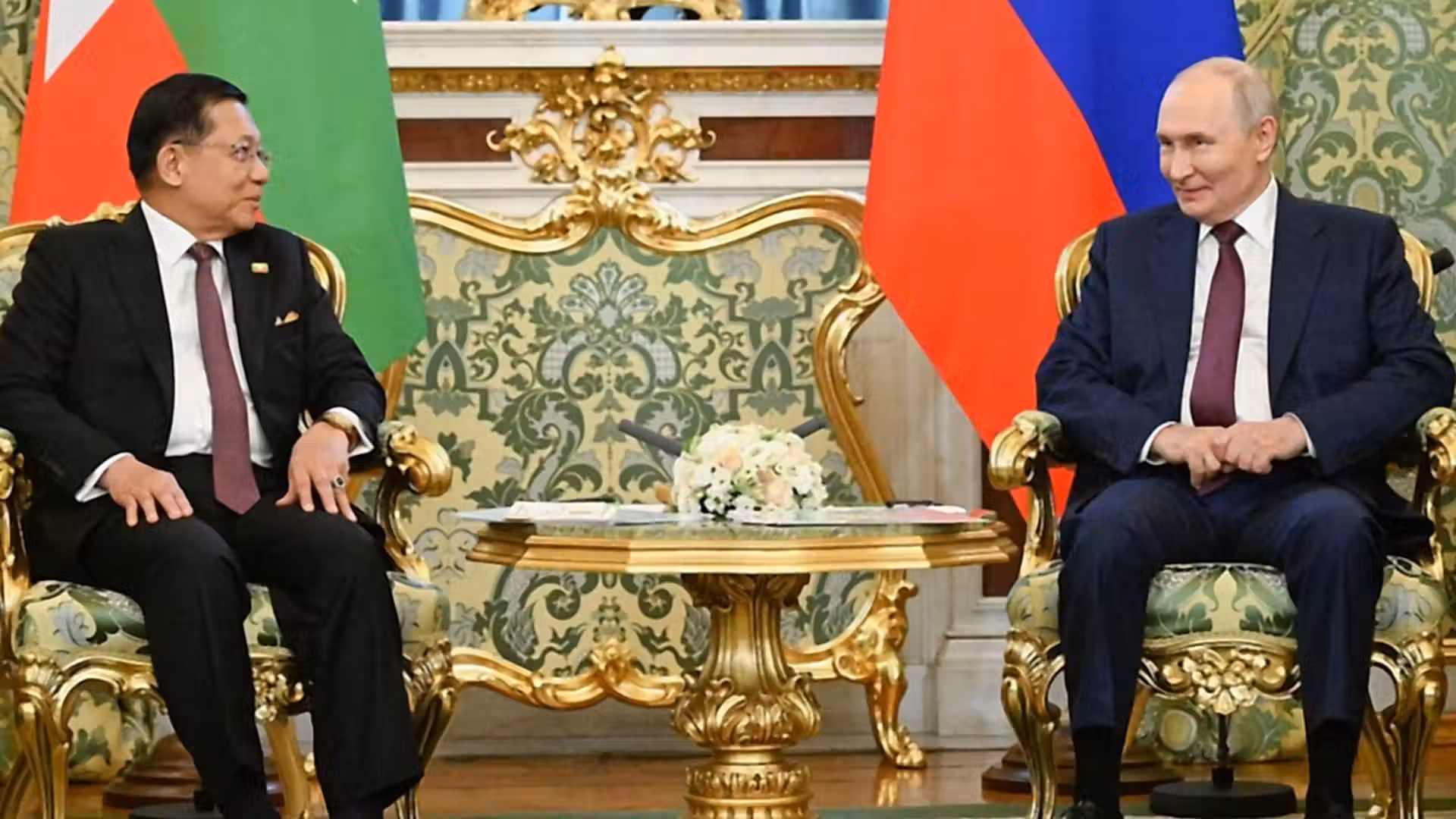 Myanmar president visits Moscow for talks on deepening ties with Russia