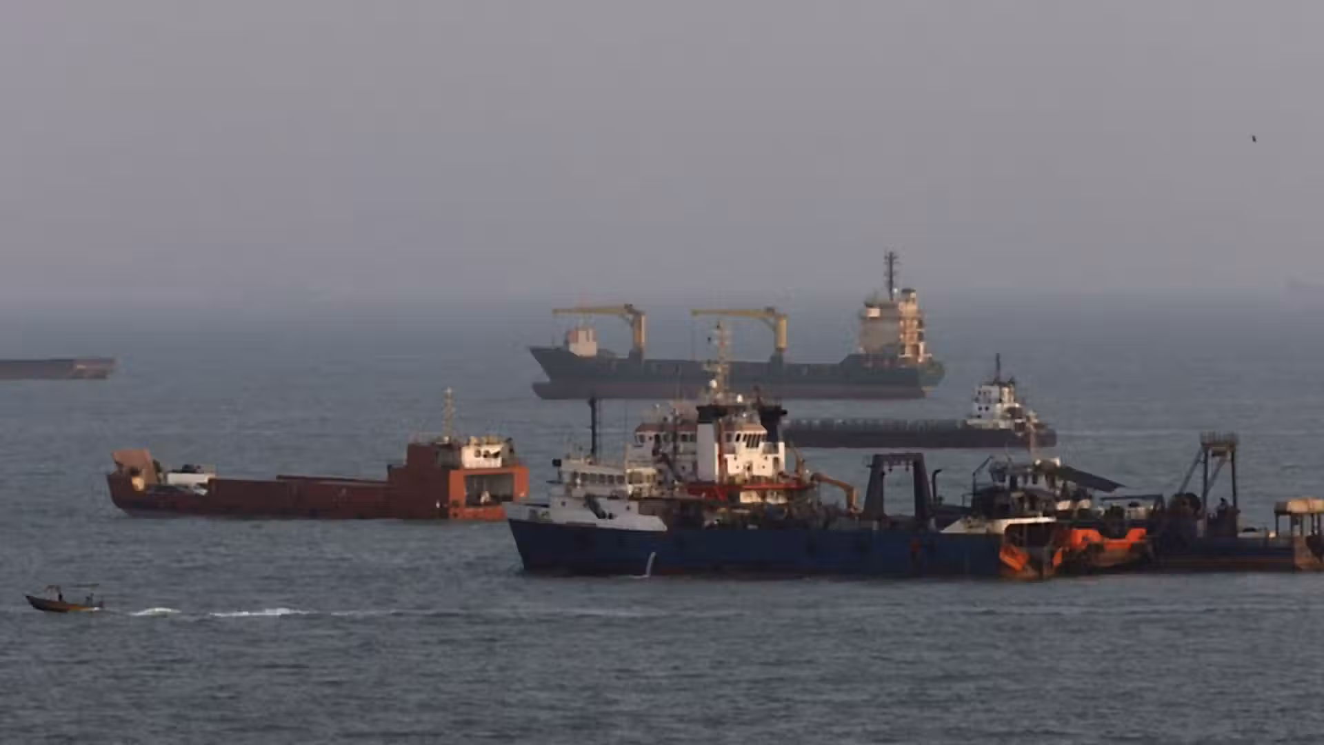 Vessel struck by unknown projectile in Strait of Hormuz