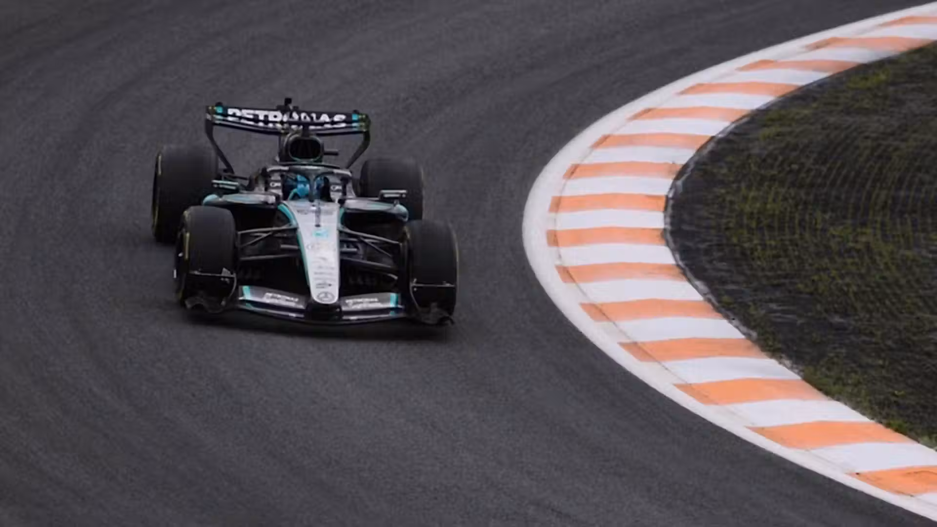 Russell takes sprint pole at Dutch Grand Prix ahead of Norris