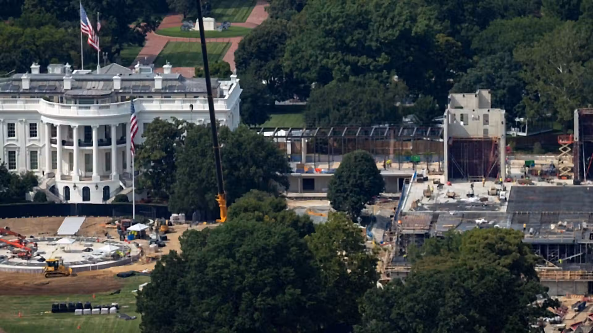 Supreme Court allows Trump's White House ballroom construction to continue