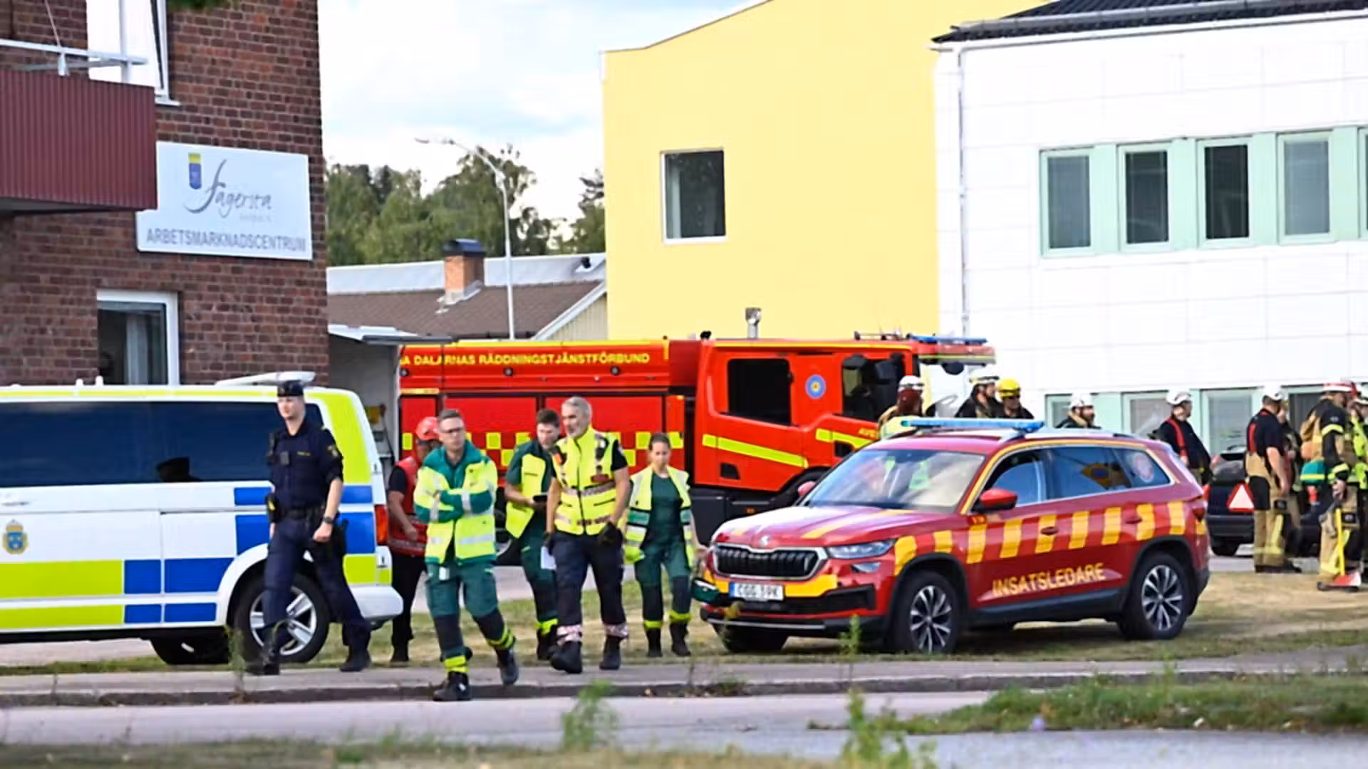 Two seriously injured in sword attack at Swedish school
