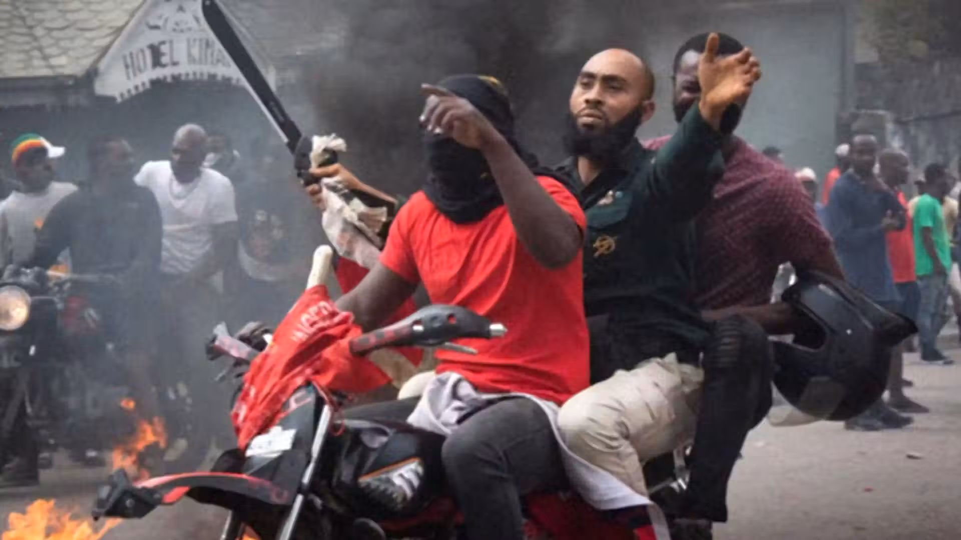 Gang attack on Haiti displacement camp kills 40, wounds 70