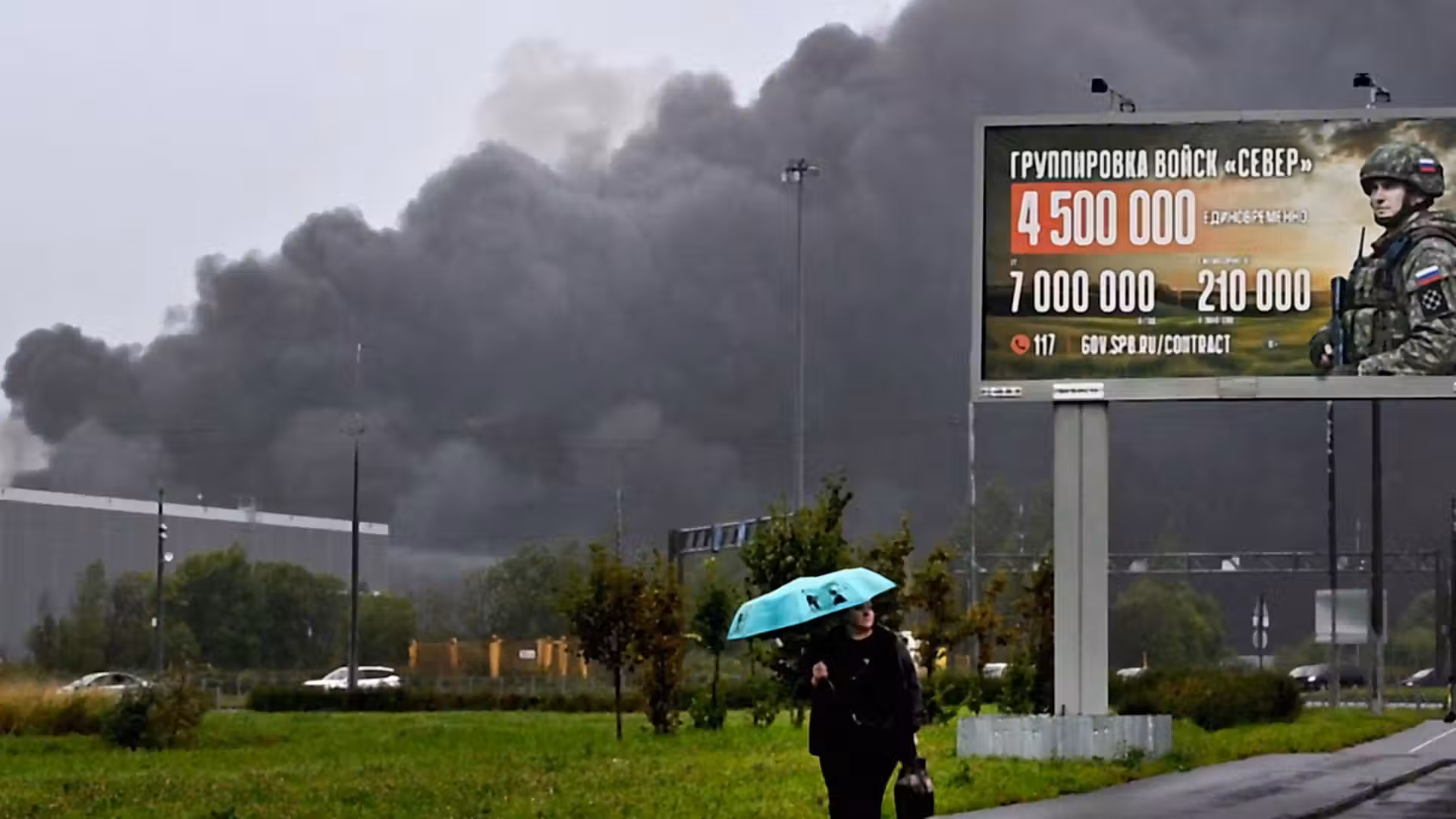 Russian military officer killed in car explosion near St. Petersburg