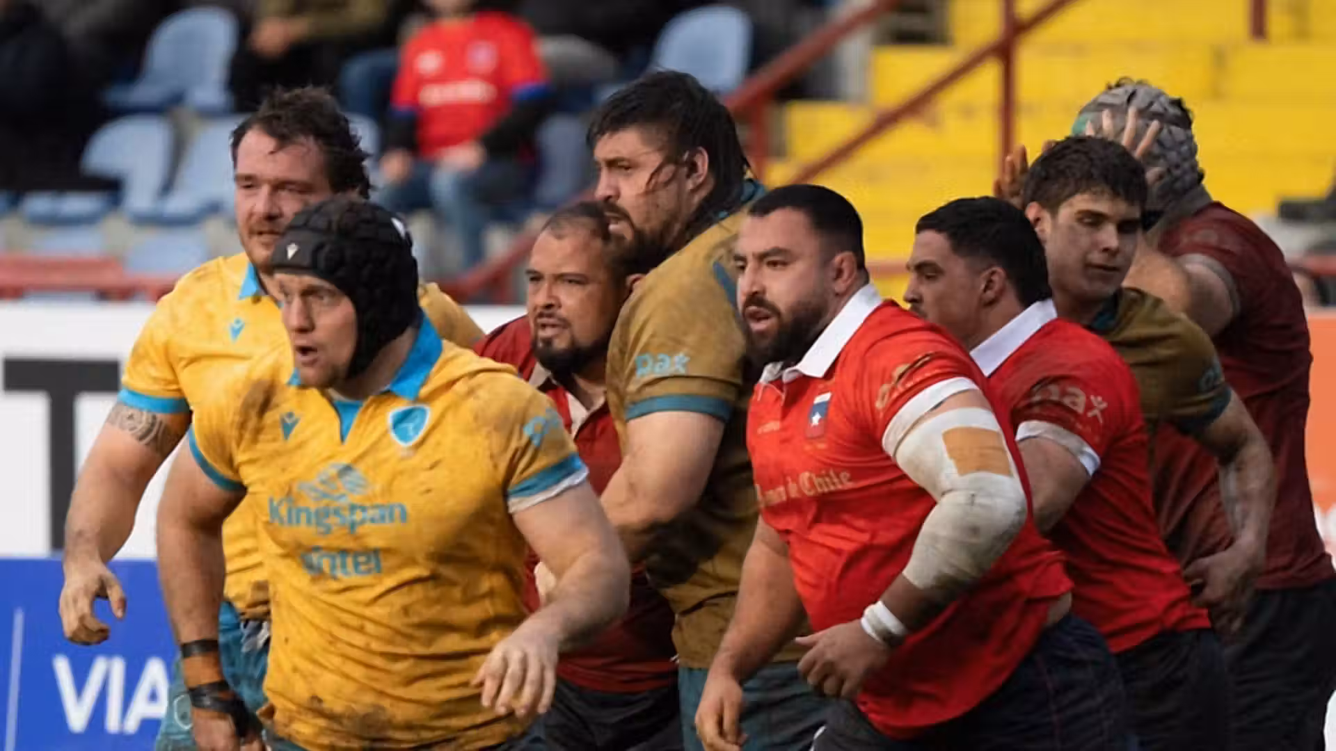 Chile defeats Uruguay 33-12 in Americas Rugby Championship amid mass brawl
