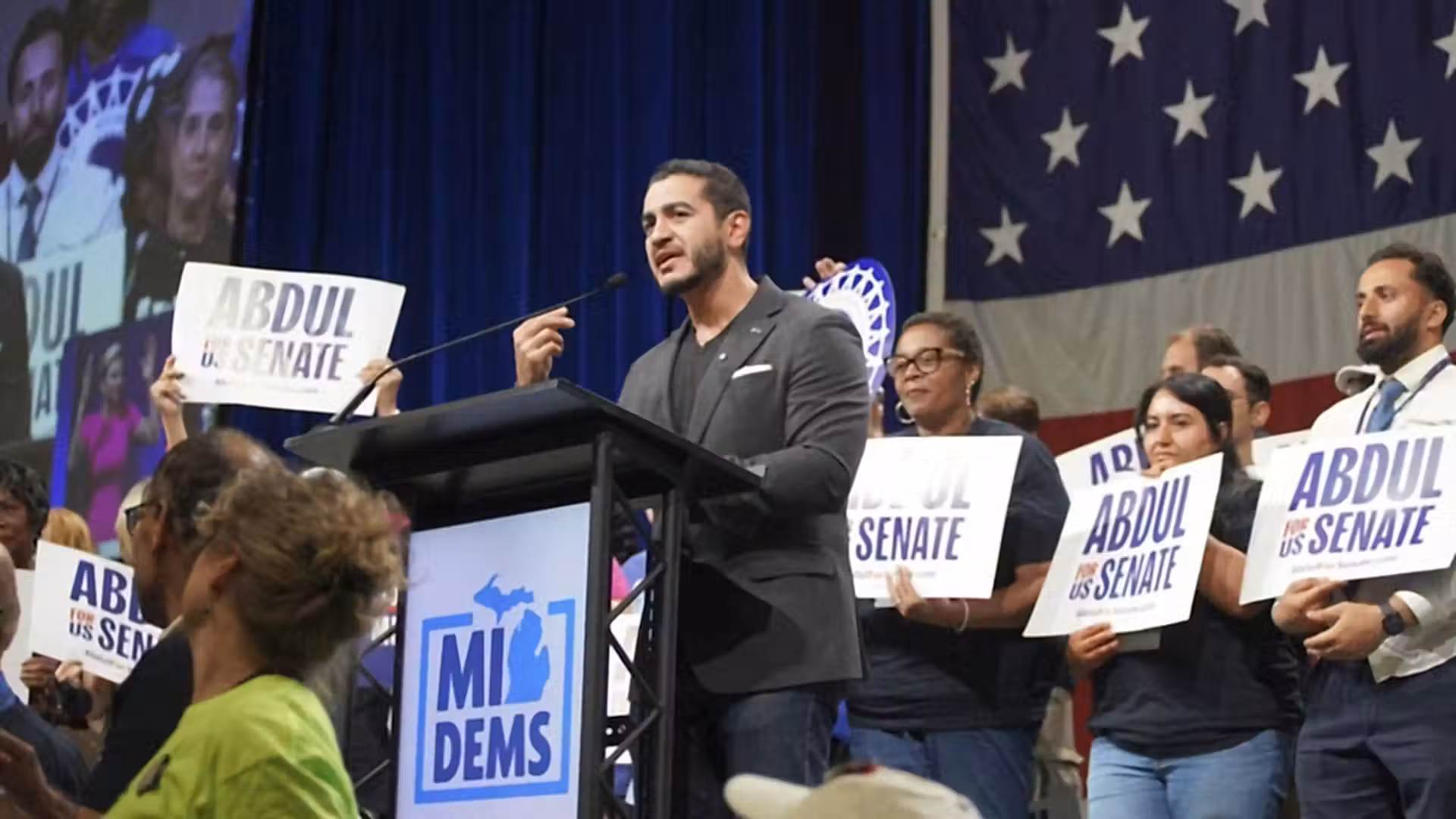 Michigan Democratic Senate nominee El-Sayed apologizes for synagogue comments