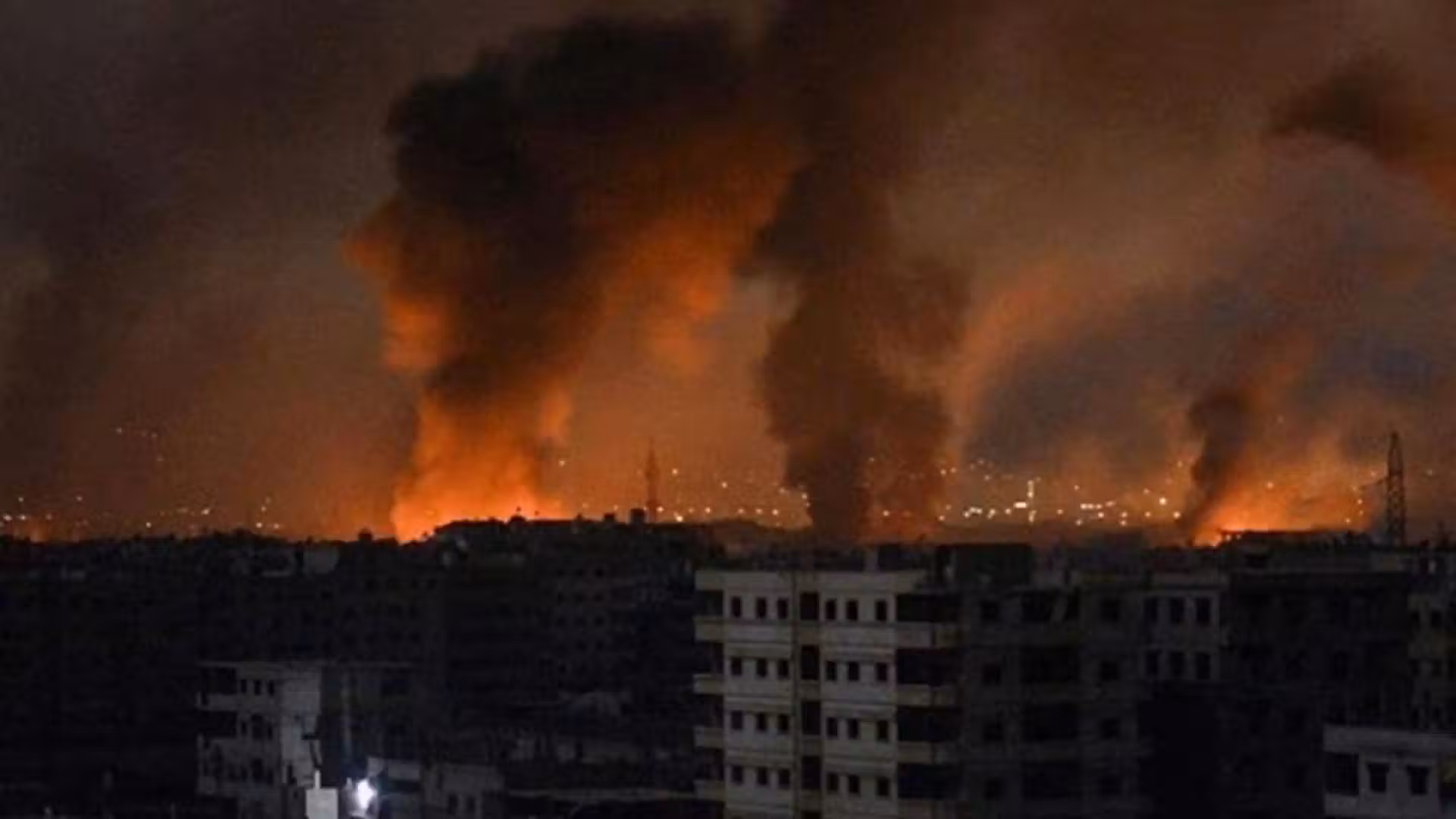 Multiple explosions reported near Aleppo in northern Syria