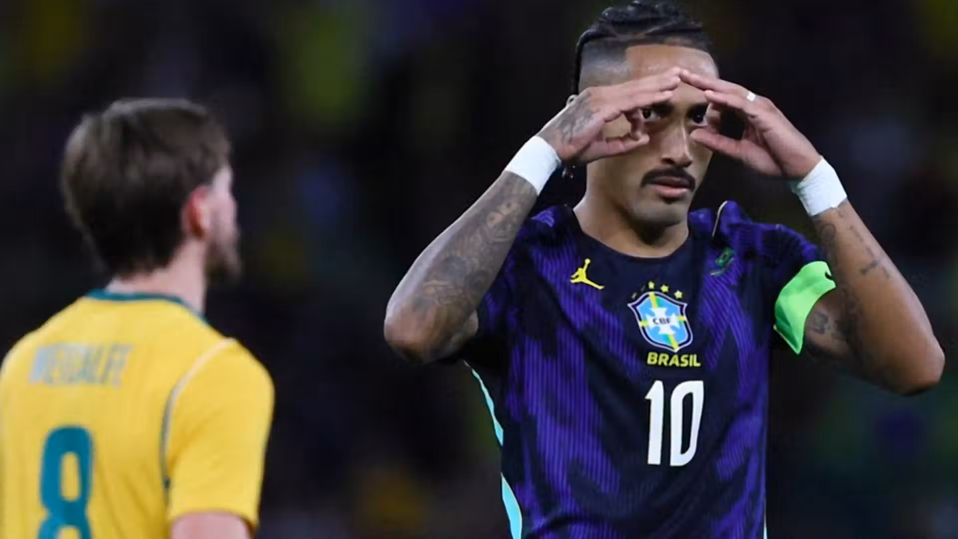 Brazil defeats Australia 4-2 in FIFA friendly as Raphinha sustains injury