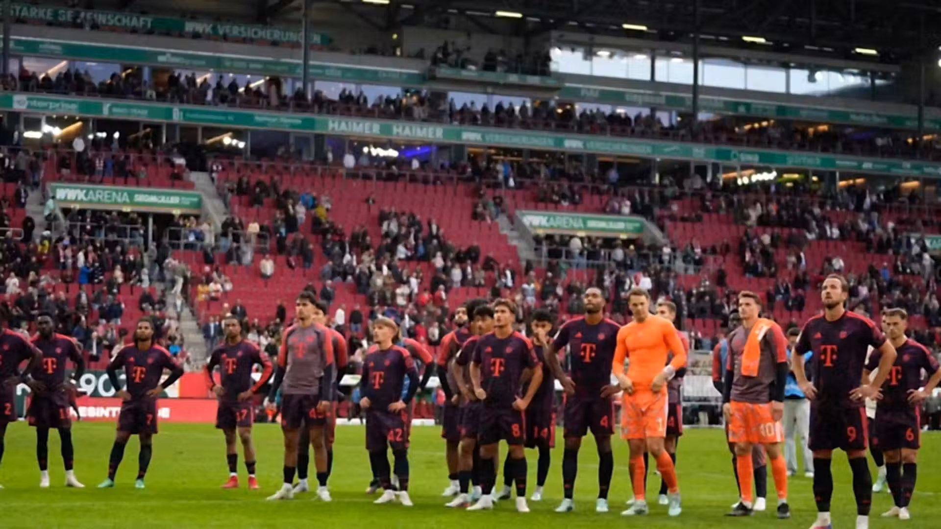 Bayern Draw at Augsburg After Fastest Bundesliga Goal