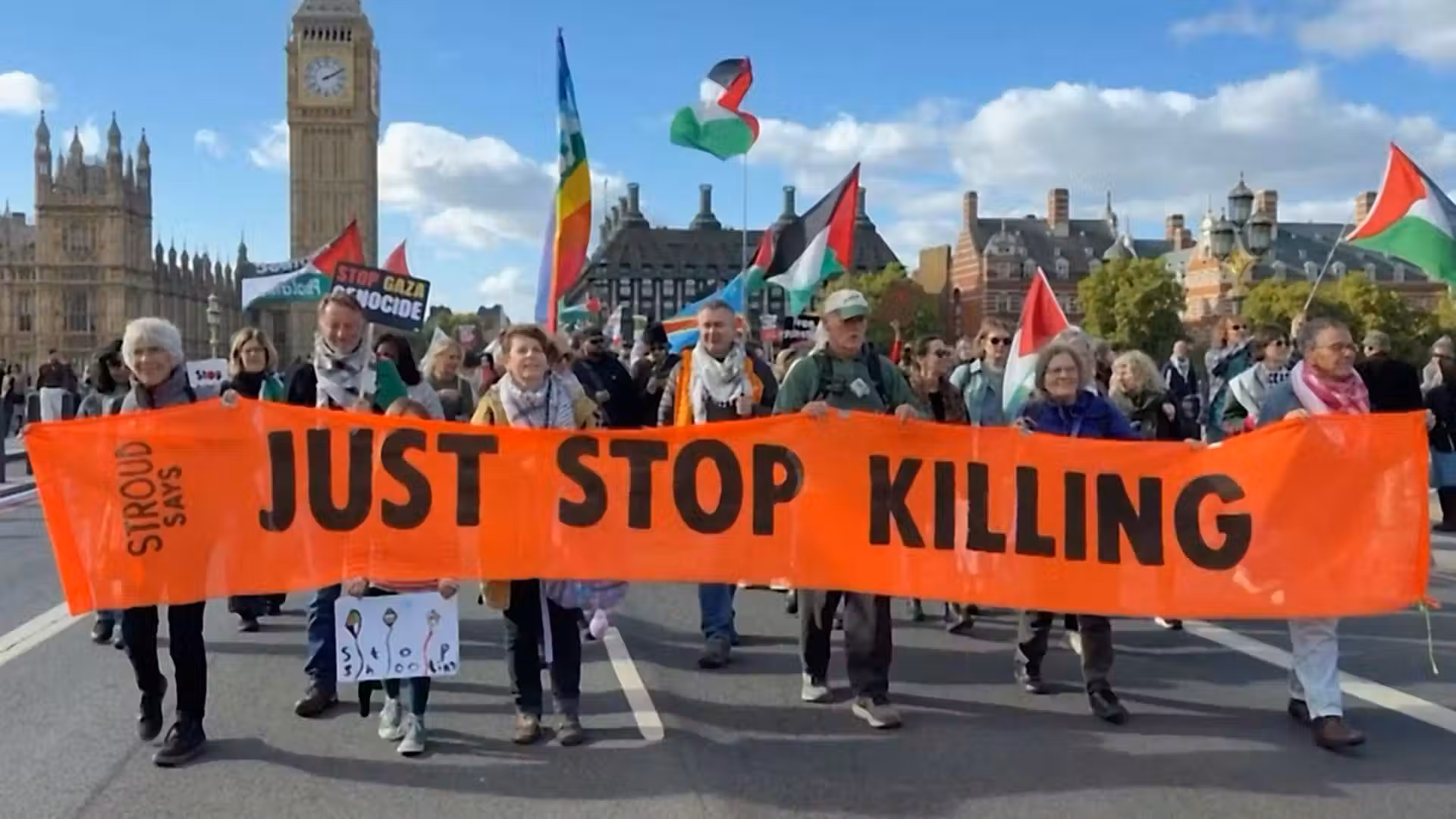 Large Gaza protests held in London, Berlin, and Dublin