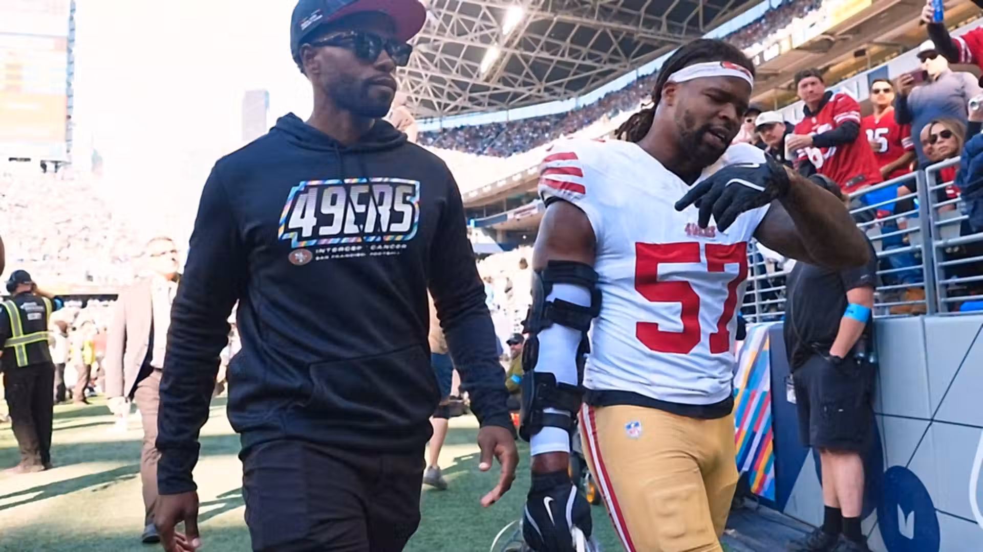 NFL suspends 49ers linebacker Greenlaw one game for headbutt
