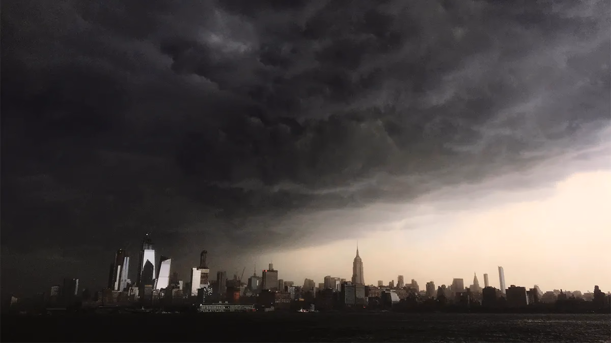 Storm above NYC