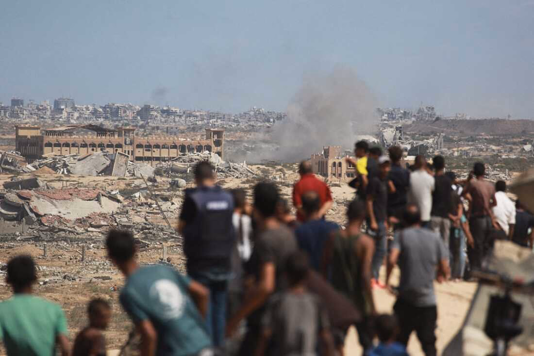 Gaza skyline
