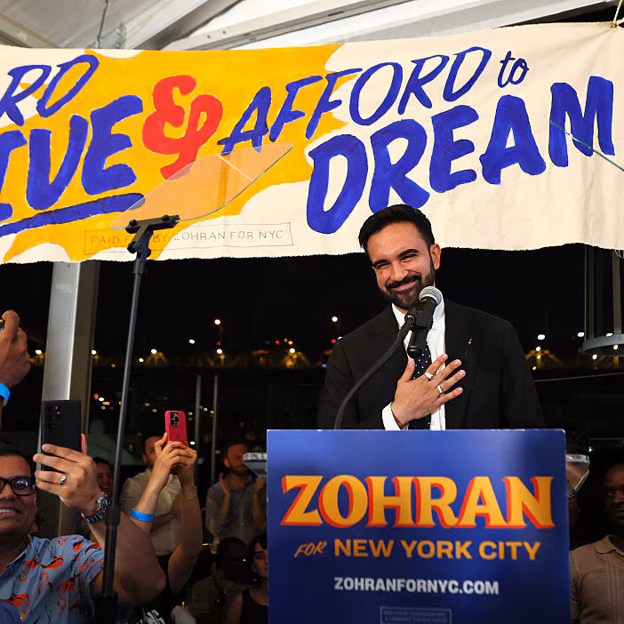 NYC Mayoral candidate Zohran Mamdani